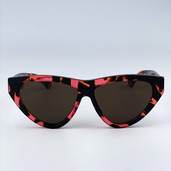 SALE! NEW Gucci GG1333S 003 Havana Brown Cat Eye Women Sunglasses main image 9